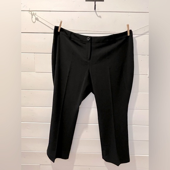 🖤 Laura Plus Petites Black Dress Pants – Size 18P - Picture 1 of 11